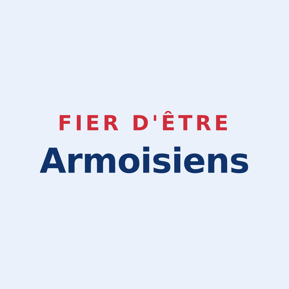 Sticker « Fier d'être Armoisiens » — design pour Armoy