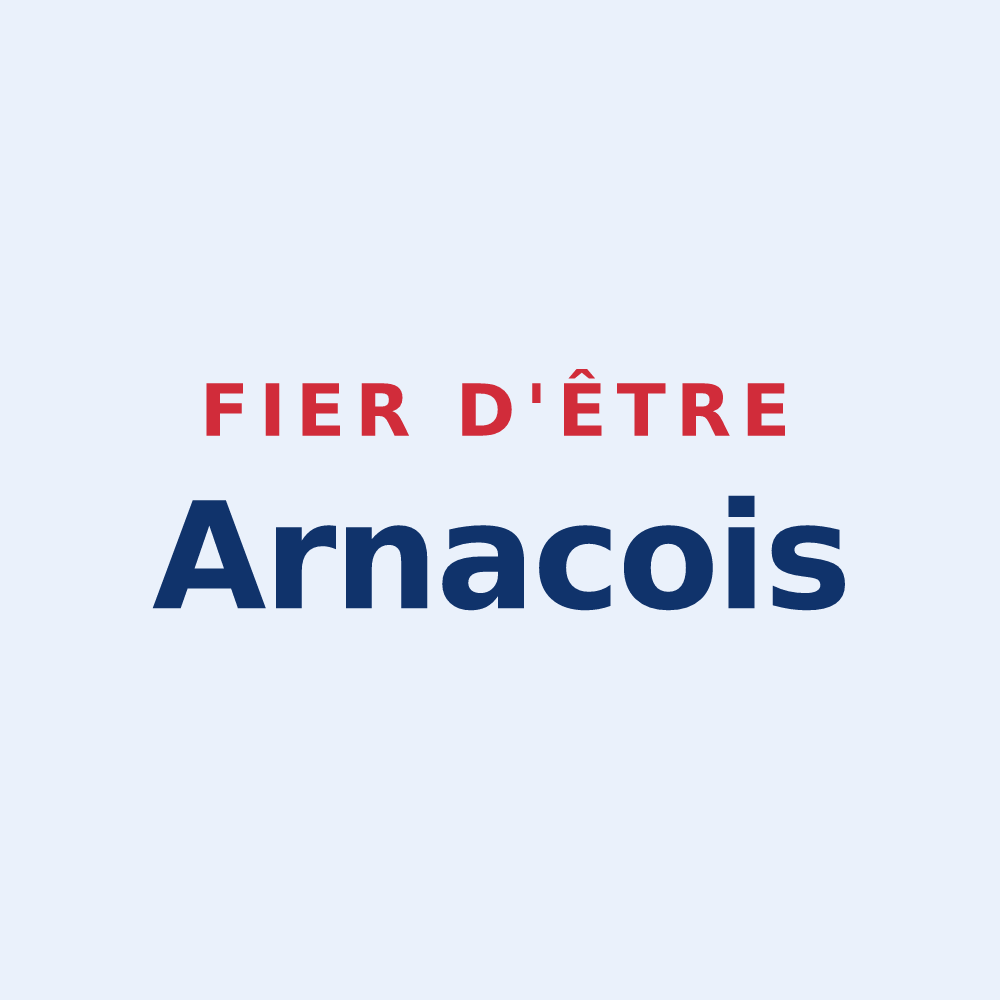 Sticker « Fier d'être Arnacois » — design pour Arnac-la-Poste