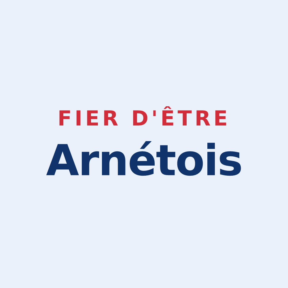 Sticker « Fier d'être Arnétois » — design pour Arnay-sous-Vitteaux
