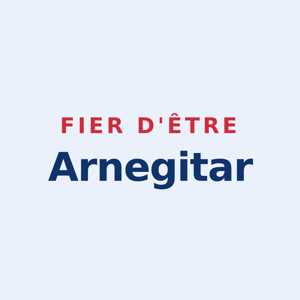 Sticker « Fier d'être Arnegitar » — design pour Arnéguy