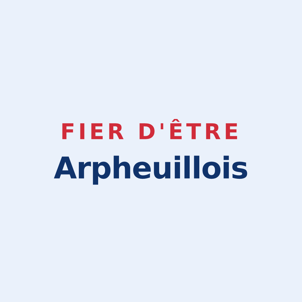 Sticker « Fier d'être Arpheuillois » — design pour Arpheuilles