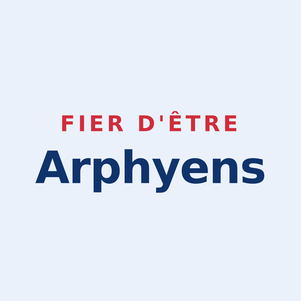 Sticker « Fier d'être Arphyens » — design pour Arphy