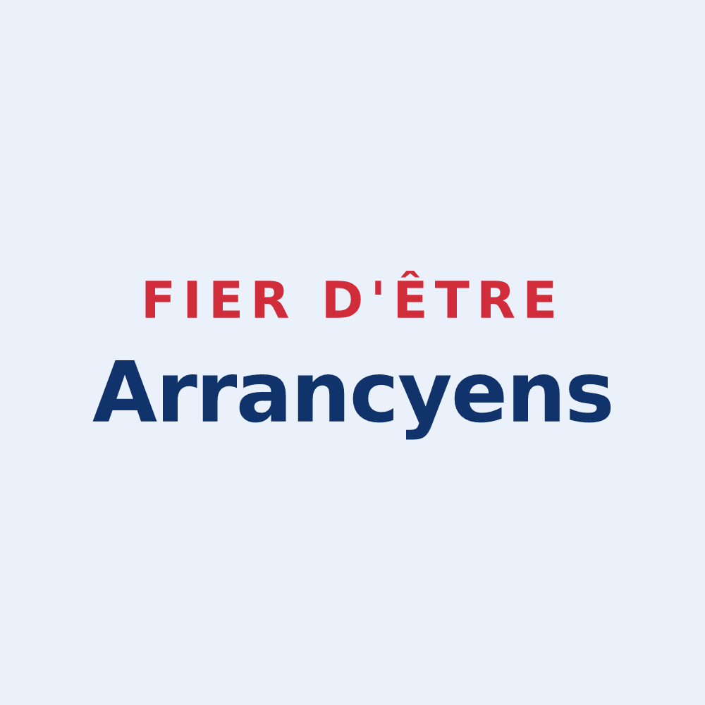 Sticker « Fier d'être Arrancyens » — design pour Arrancy
