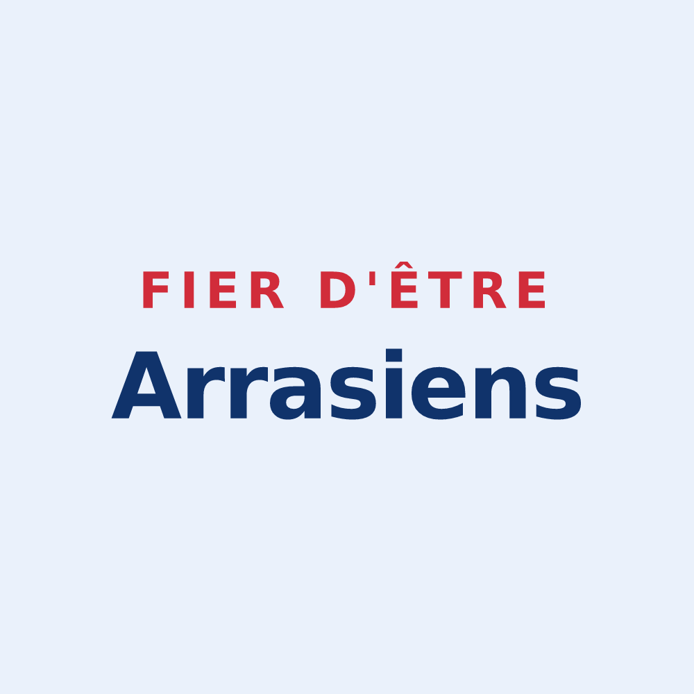 Sticker « Fier d'être Arrasiens » — design pour Arras-en-Lavedan