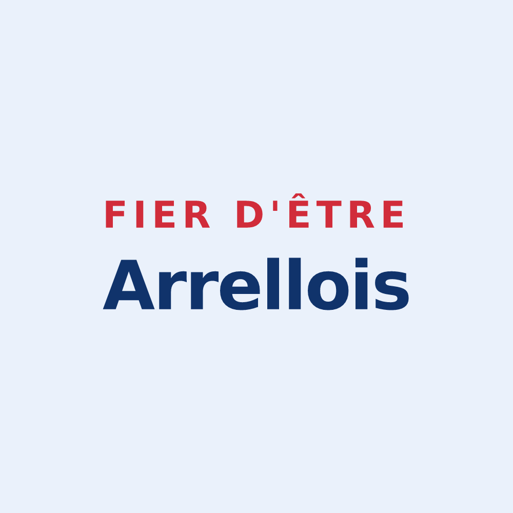 Sticker « Fier d'être Arrellois » — design pour Arrelles