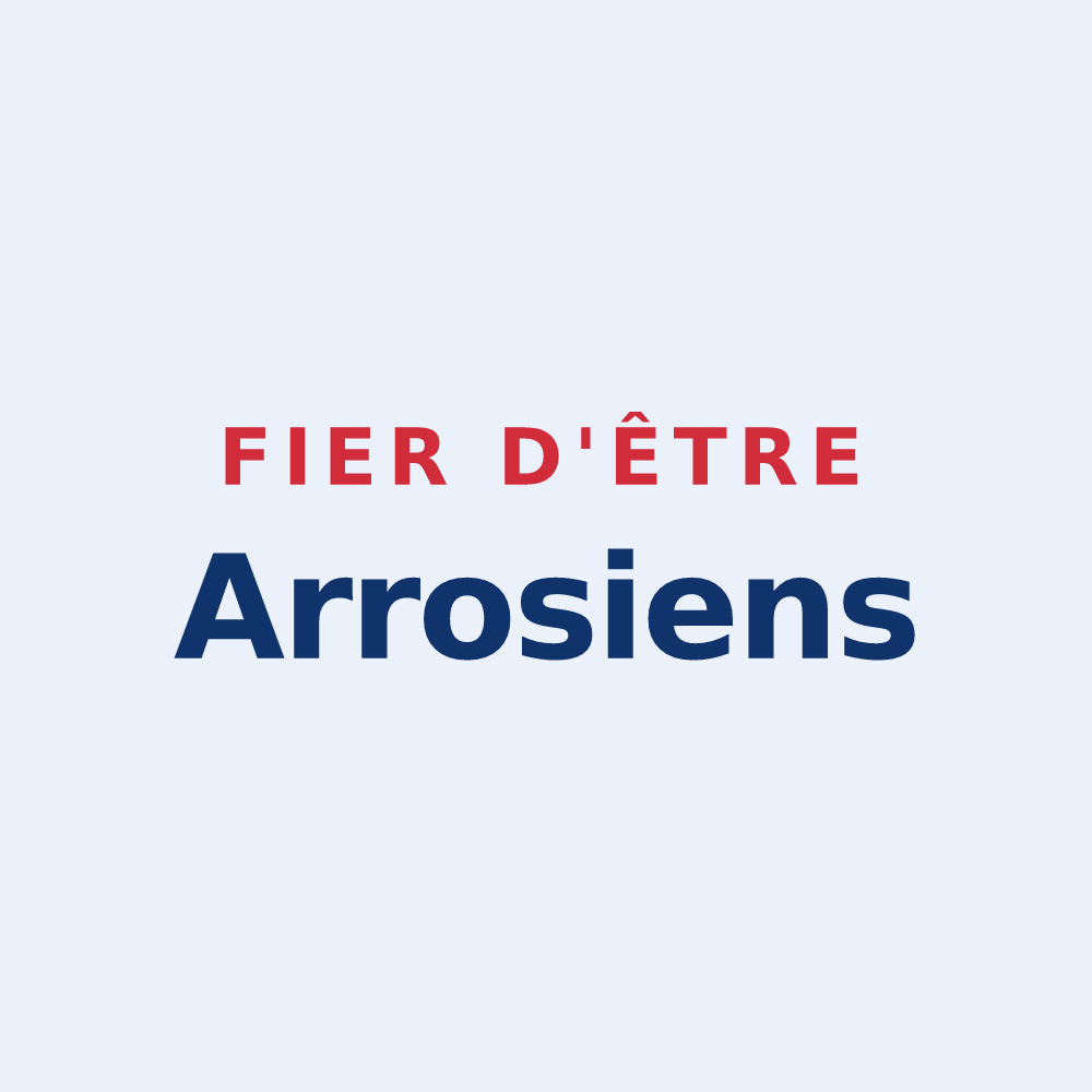 Sticker « Fier d'être Arrosiens » — design pour Arros-de-Nay