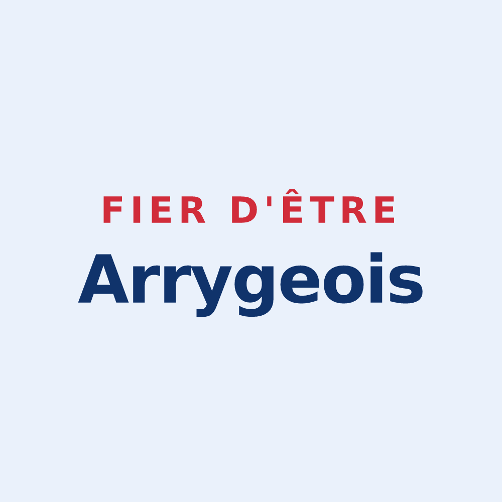 Sticker « Fier d'être Arrygeois » — design pour Arry
