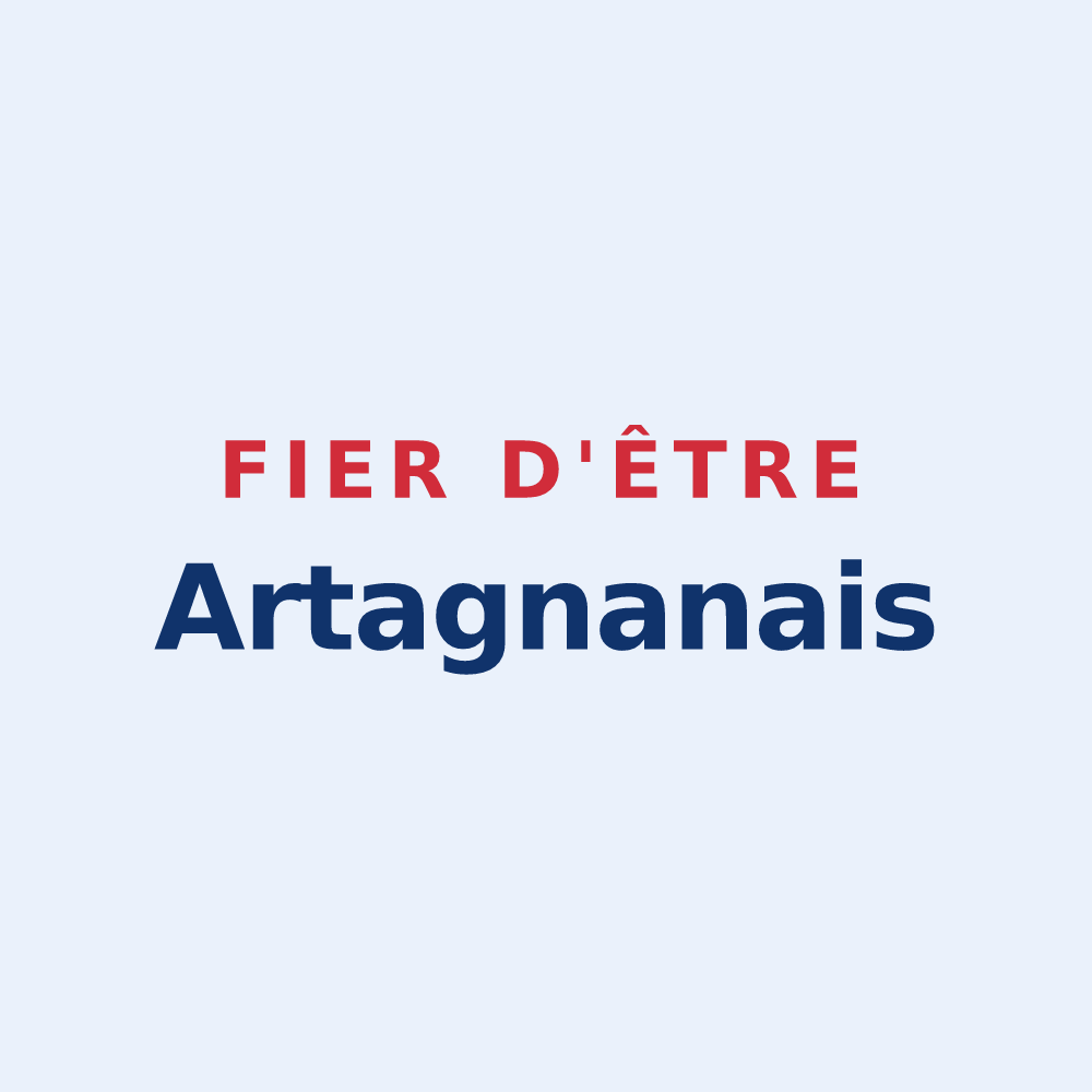 Sticker « Fier d'être Artagnanais » — design pour Artagnan