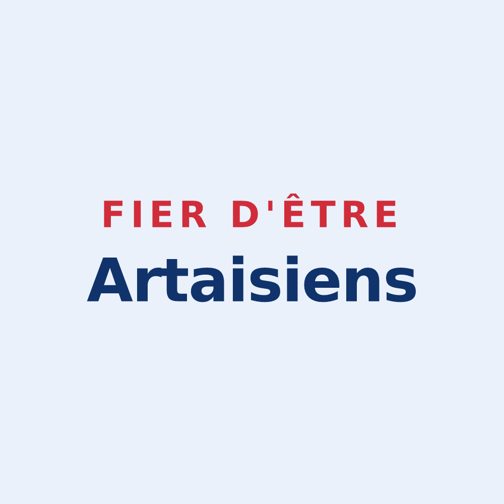 Sticker « Fier d'être Artaisiens » — design pour Artaix