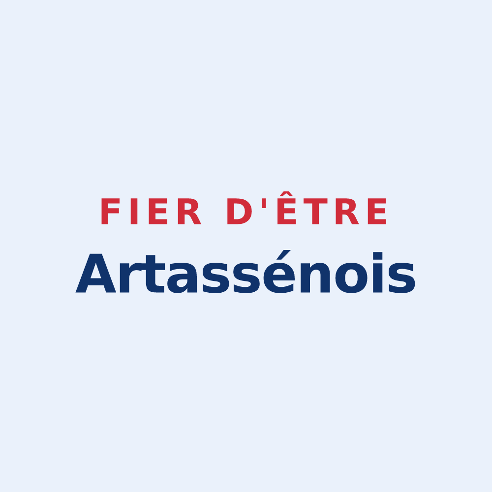 Sticker « Fier d'être Artassénois » — design pour Artassenx