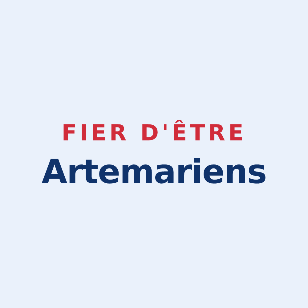 Sticker « Fier d'être Artemariens » — design pour Artemare