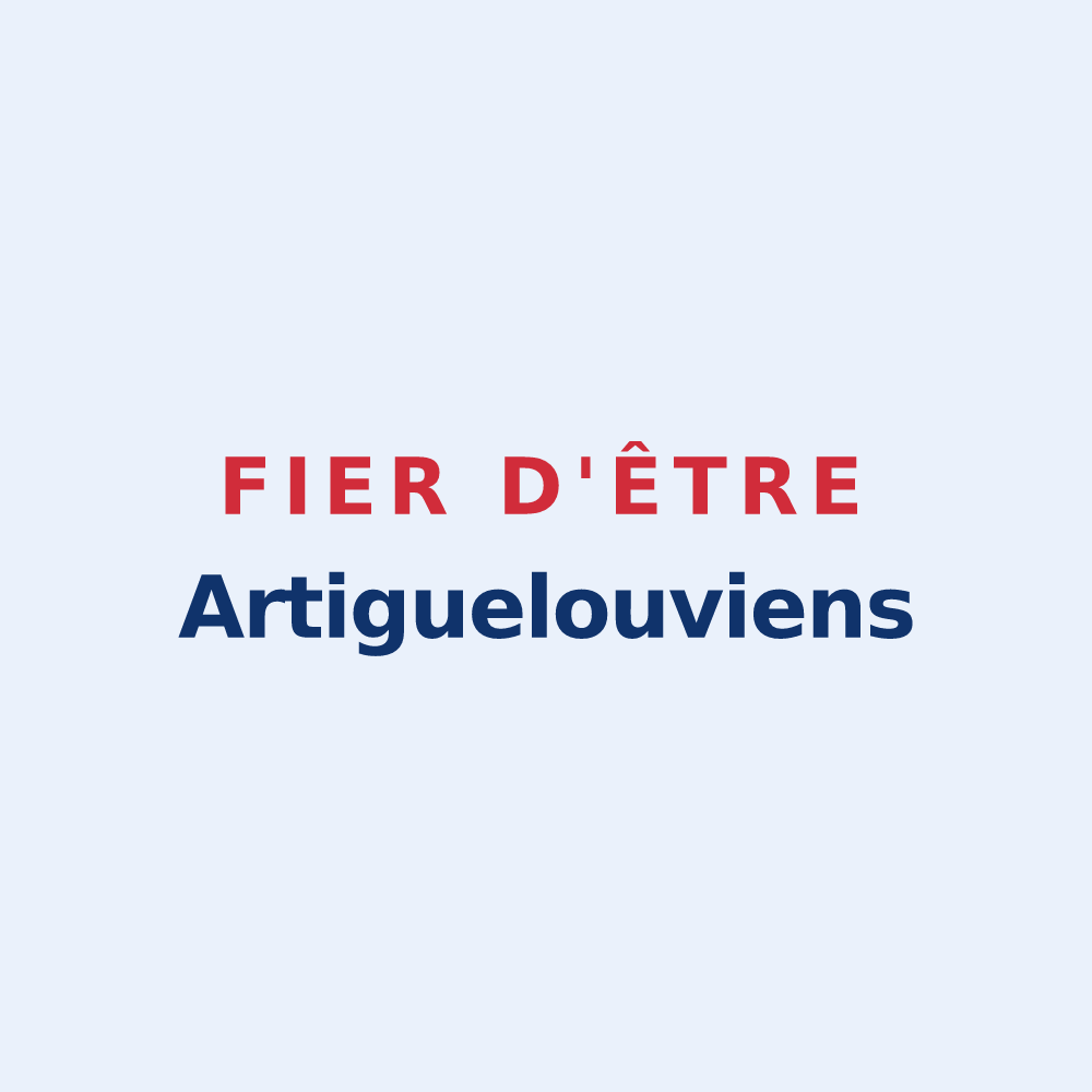 Sticker « Fier d'être Artiguelouviens » — design pour Artiguelouve