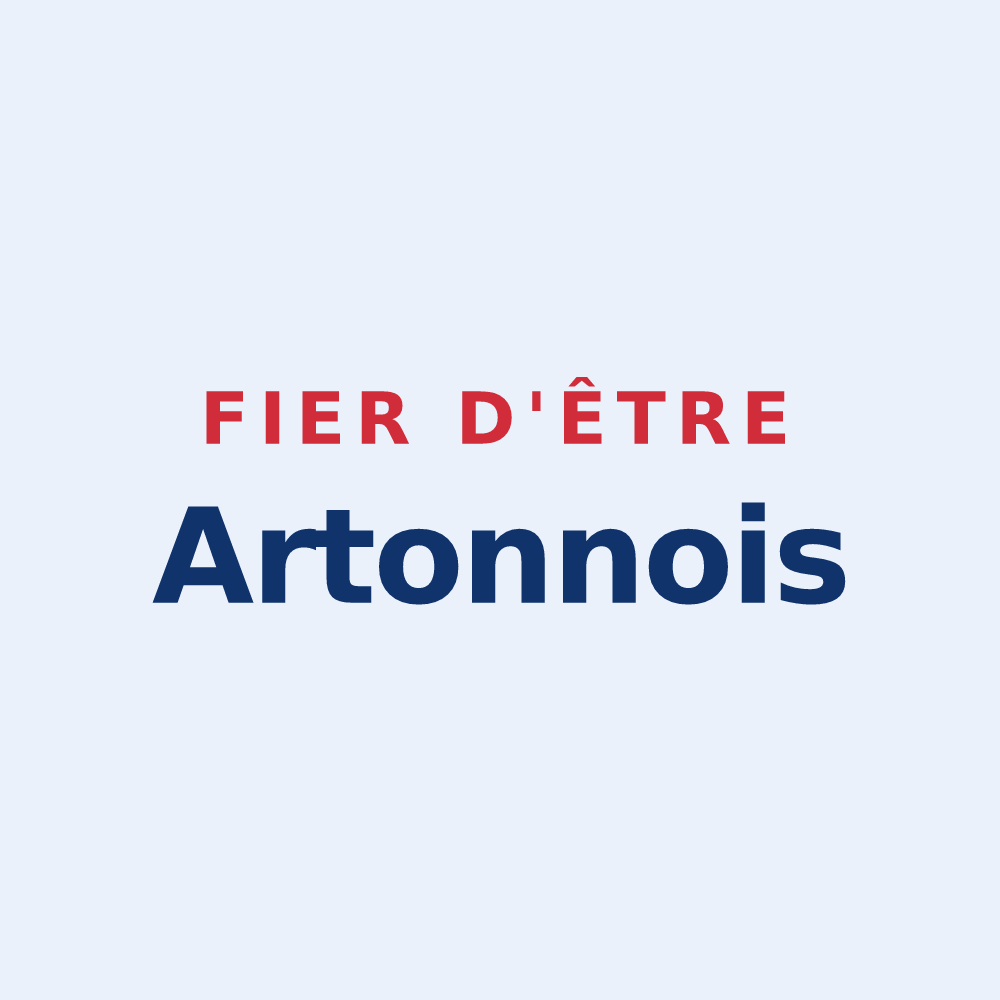 Sticker « Fier d'être Artonnois » — design pour Artonne