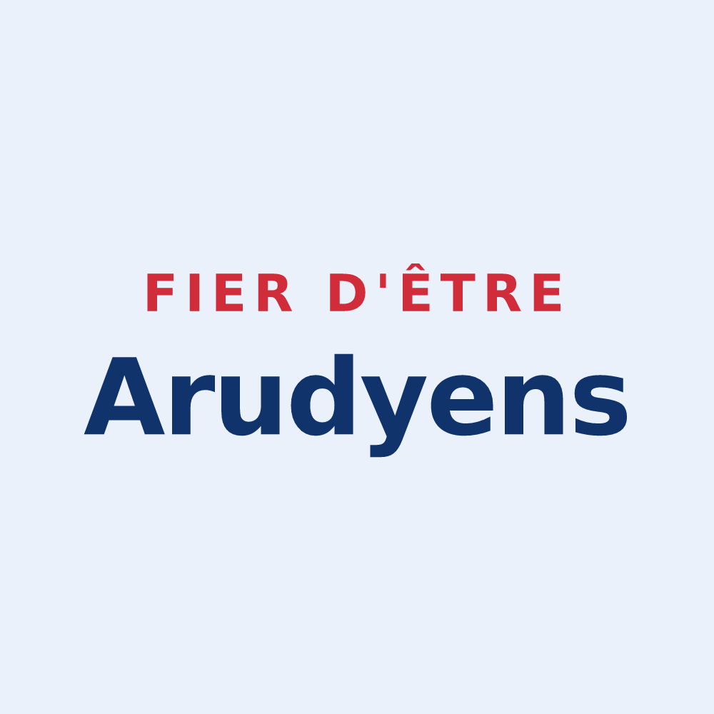 Sticker « Fier d'être Arudyens » — design pour Arudy