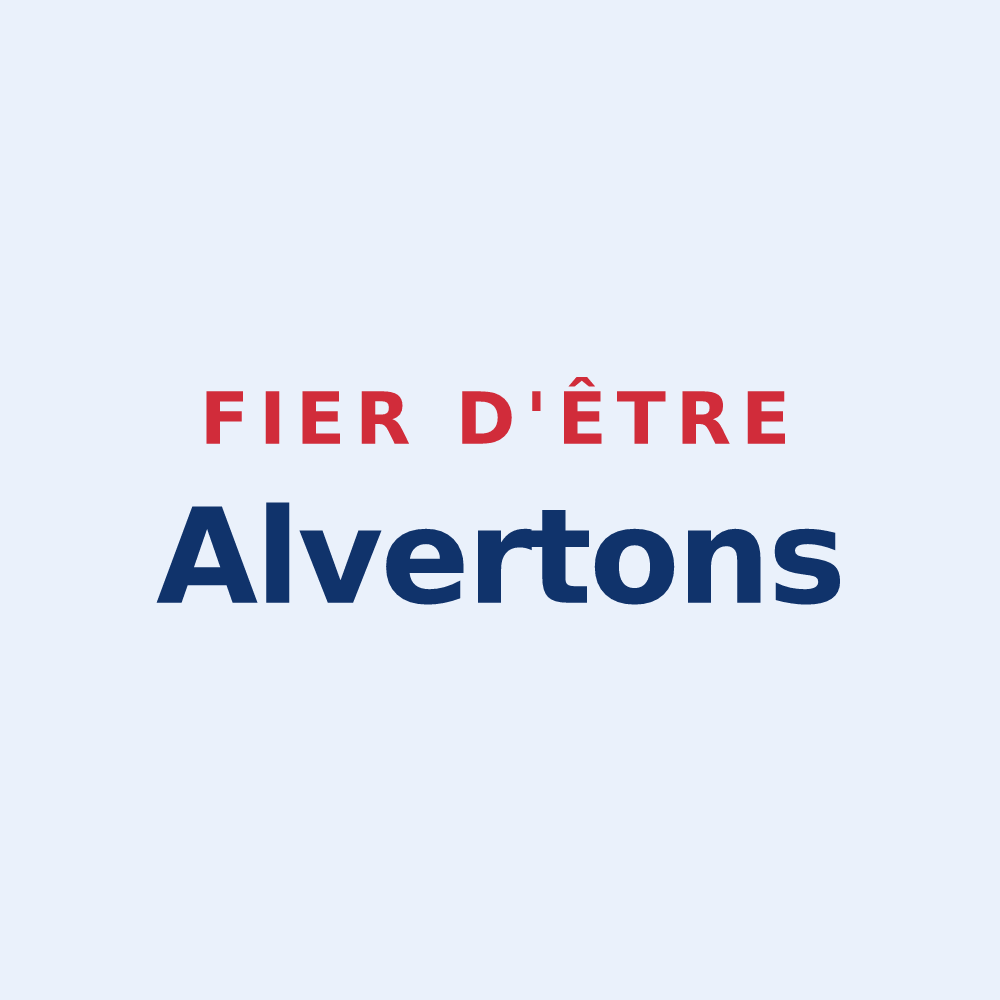 Sticker « Fier d'être Alvertons » — design pour Arvert