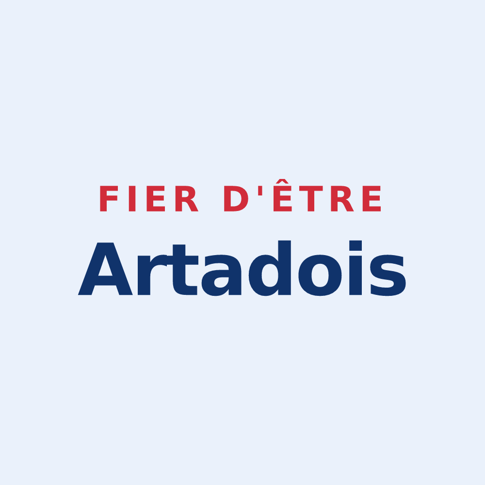 Sticker « Fier d'être Artadois » — design pour Arzembouy