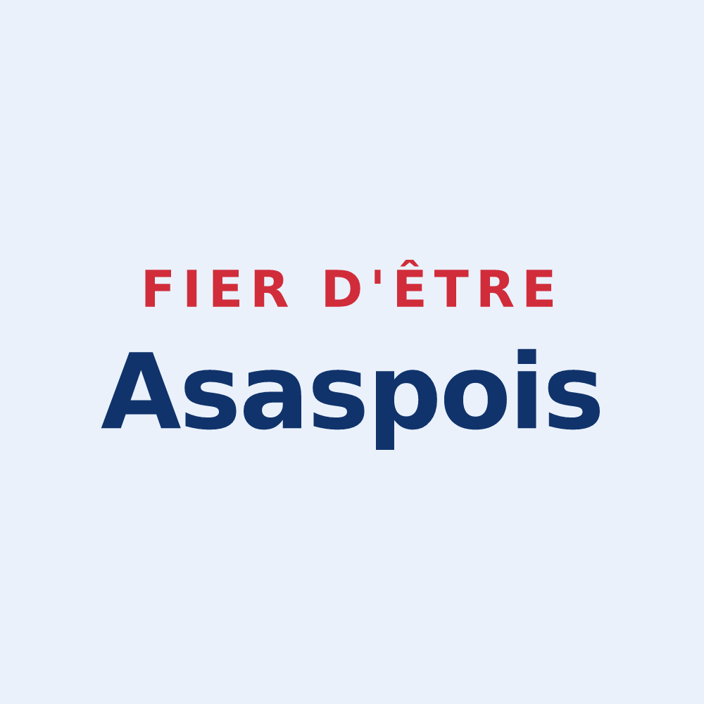 Sticker « Fier d'être Asaspois » — design pour Asasp-Arros
