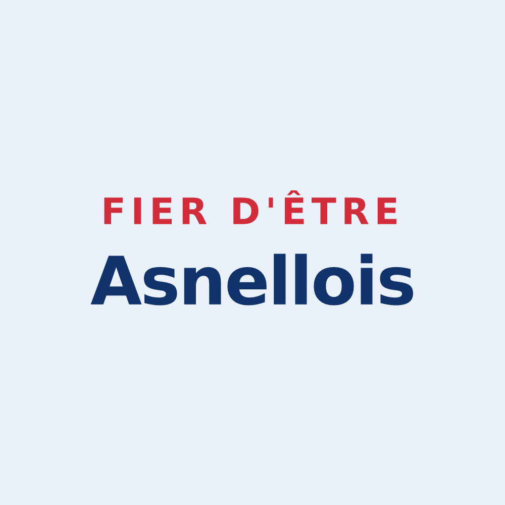 Sticker « Fier d'être Asnellois » — design pour Asnelles