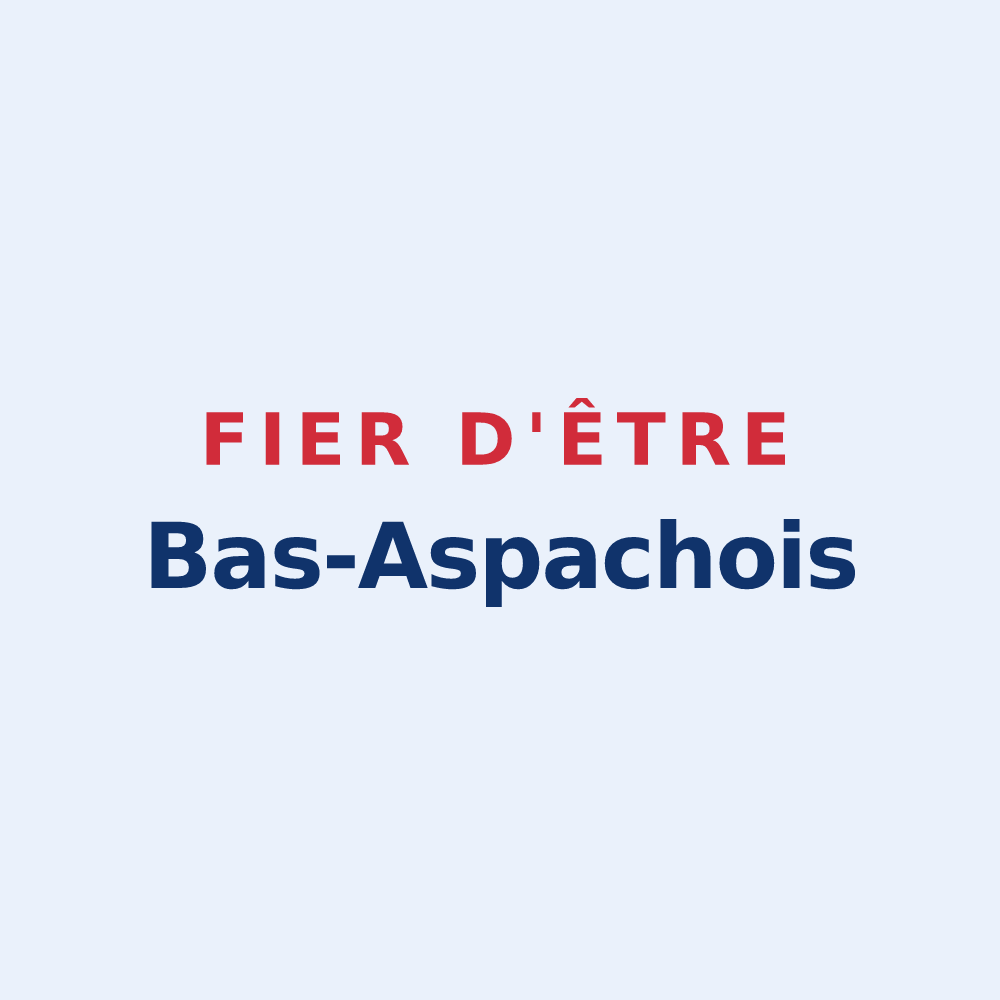 Sticker « Fier d'être Bas-Aspachois » — design pour Aspach-le-Bas
