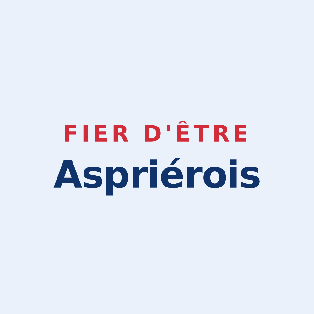 Sticker « Fier d'être Aspriérois » — design pour Asprières