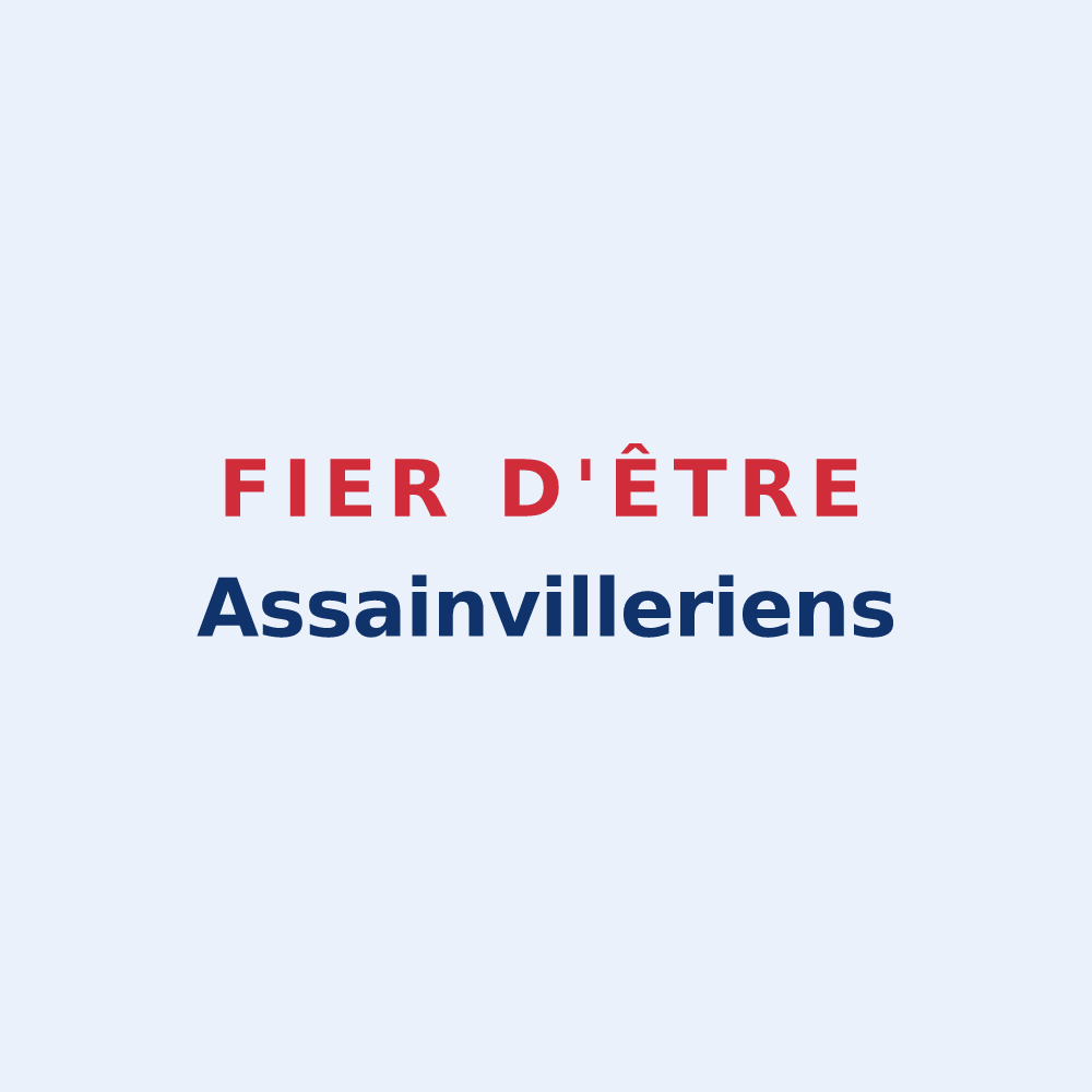 Sticker « Fier d'être Assainvilleriens » — design pour Assainvillers
