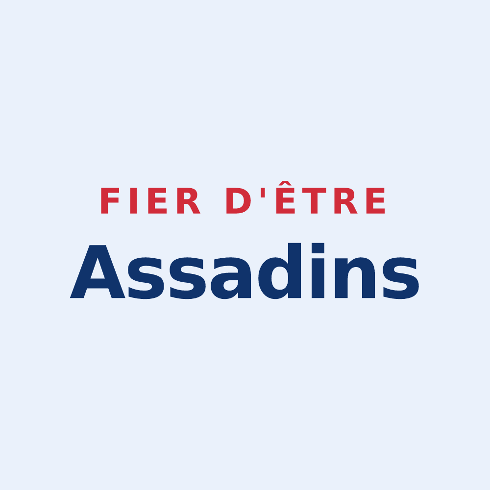 Sticker « Fier d'être Assadins » — design pour Assas