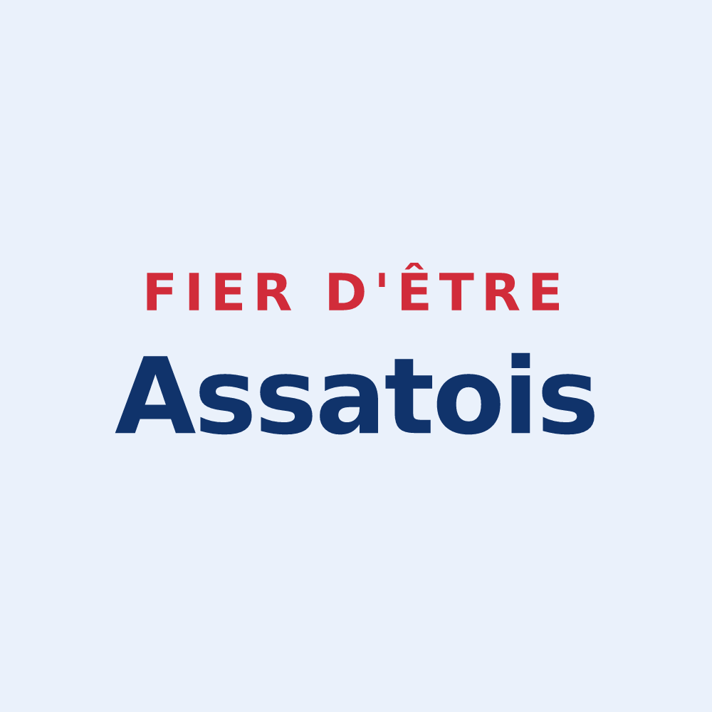 Sticker « Fier d'être Assatois » — design pour Assat