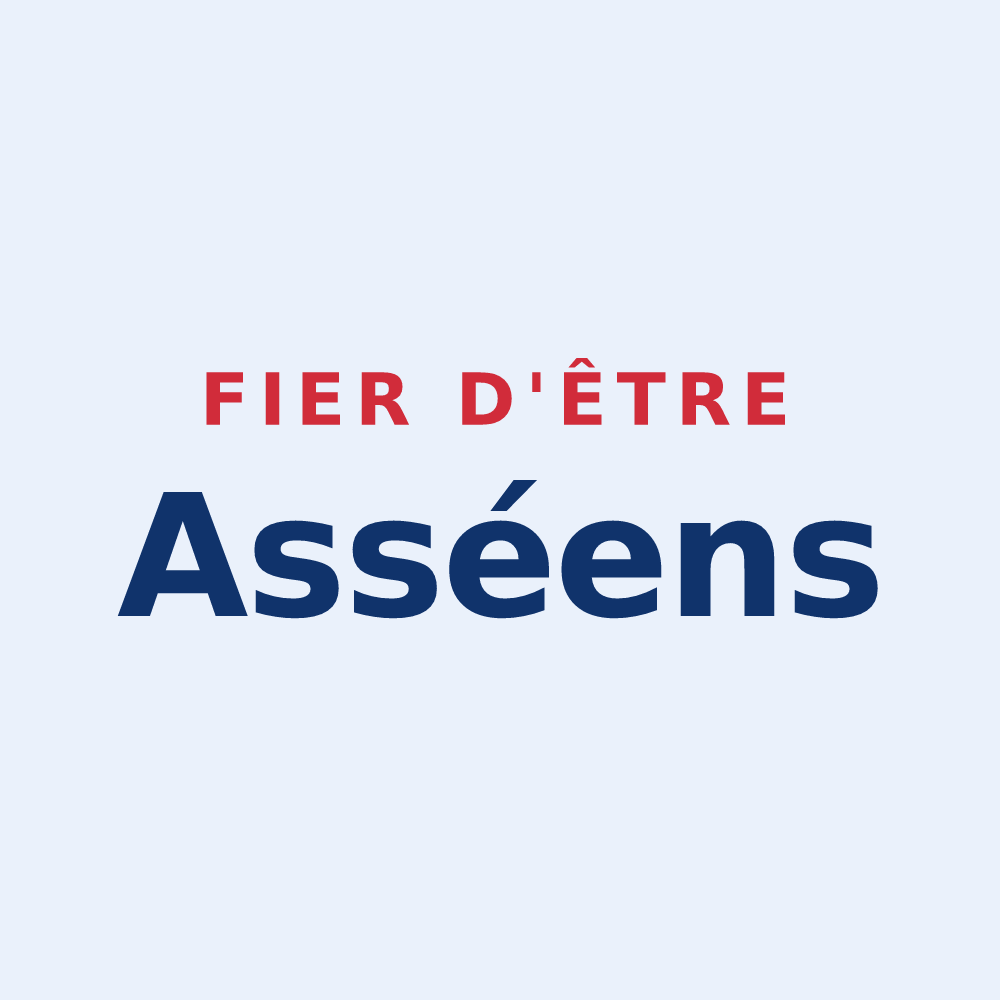 Sticker « Fier d'être Asséens » — design pour Assé-le-Bérenger