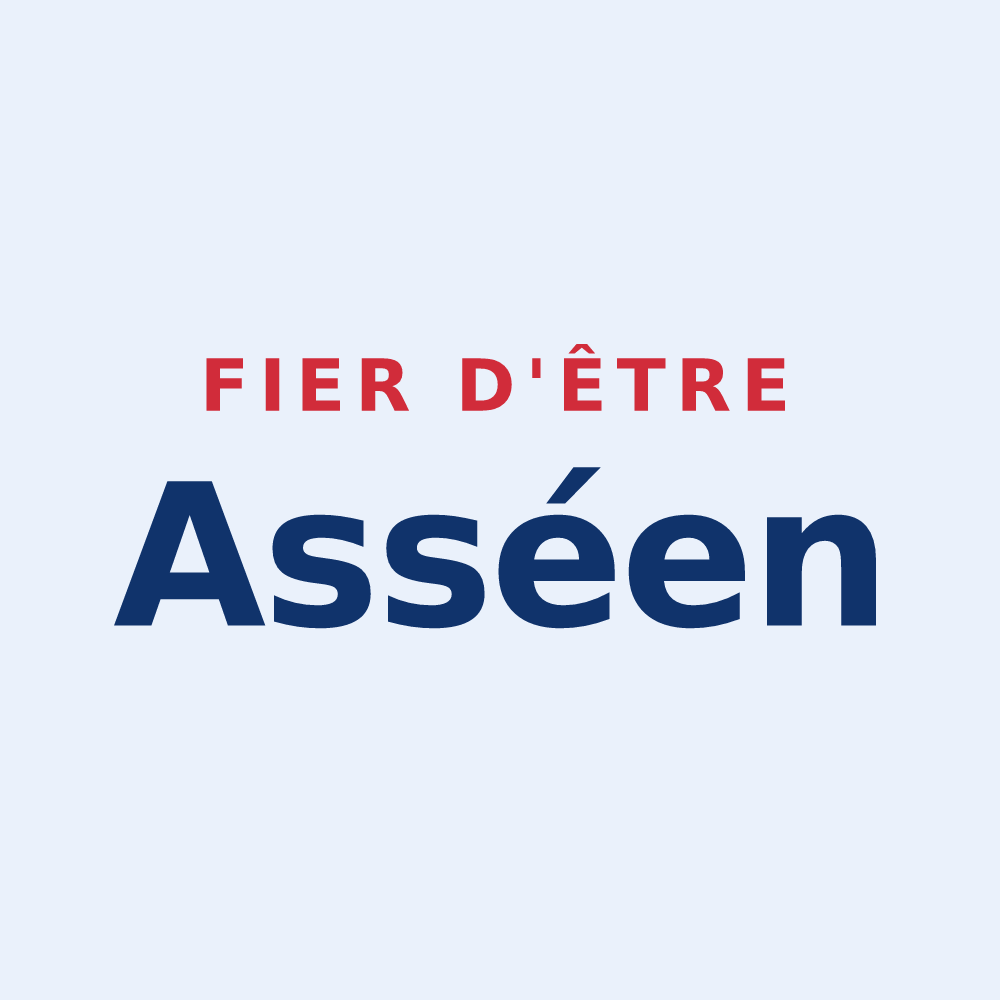 Sticker « Fier d'être Asséen » — design pour Assé-le-Riboul