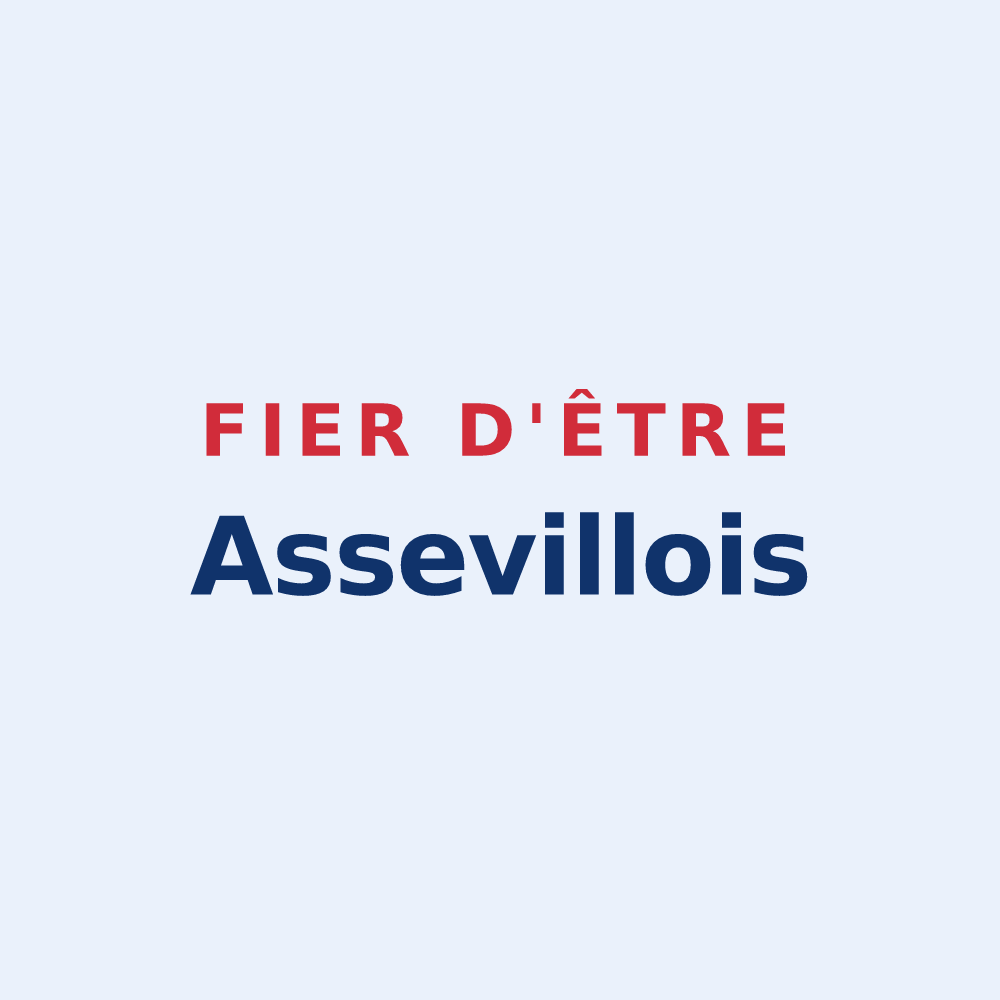 Sticker « Fier d'être Assevillois » — design pour Assevillers