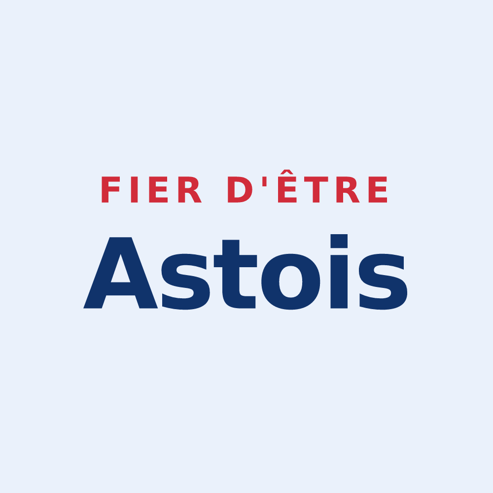 Sticker « Fier d'être Astois » — design pour Aste-Béon