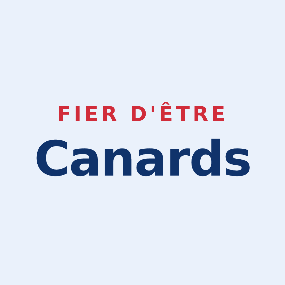 Sticker « Fier d'être Canards » — design pour Athée