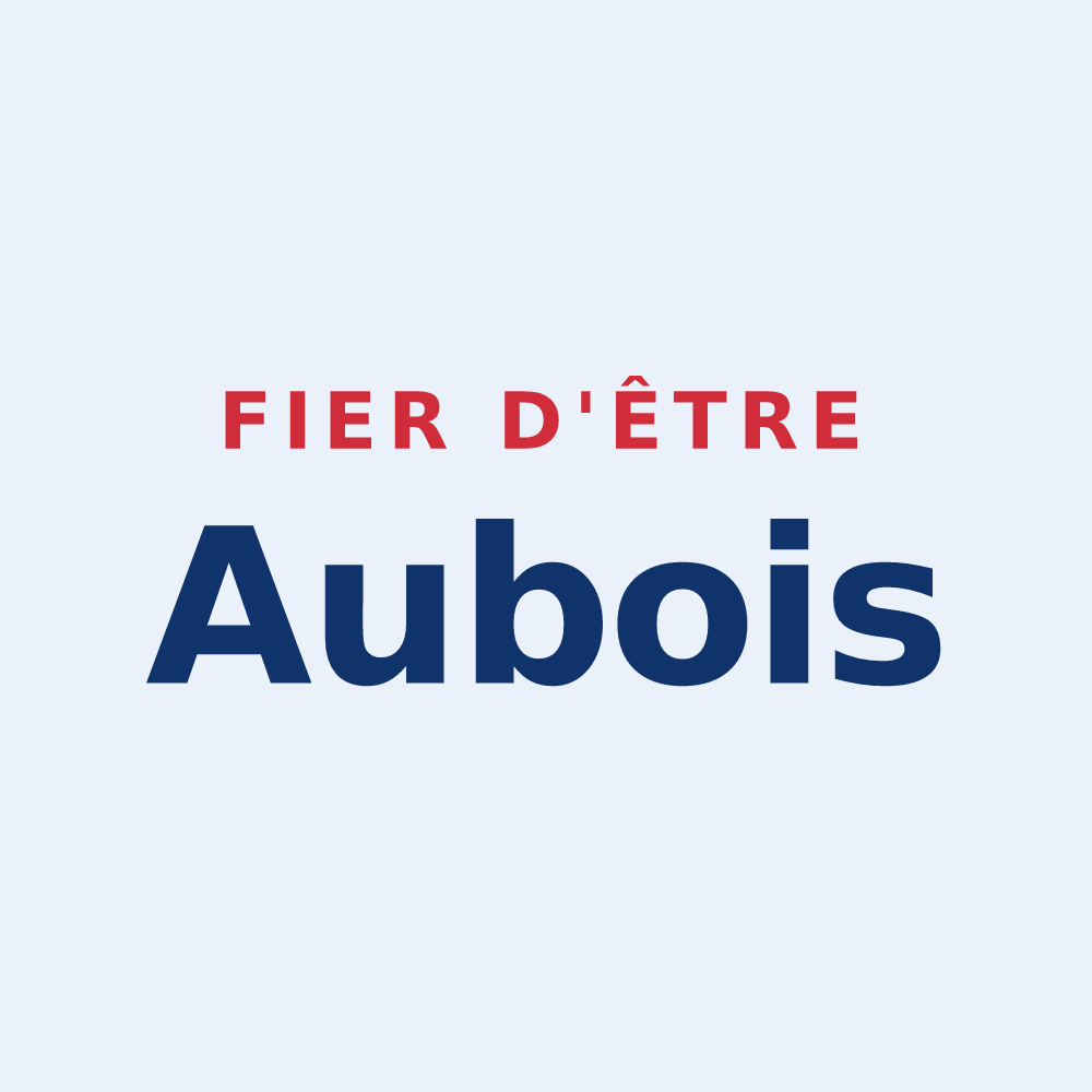Sticker « Fier d'être Aubois » — design pour Aube
