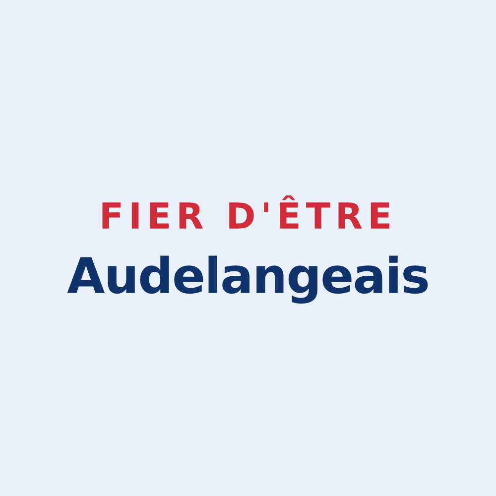Sticker « Fier d'être Audelangeais » — design pour Audelange