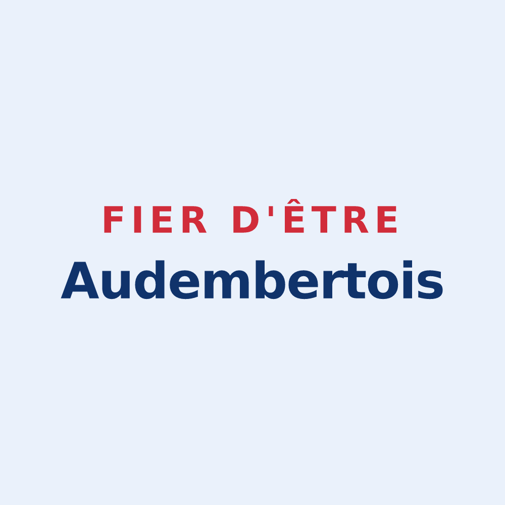 Sticker « Fier d'être Audembertois » — design pour Audembert