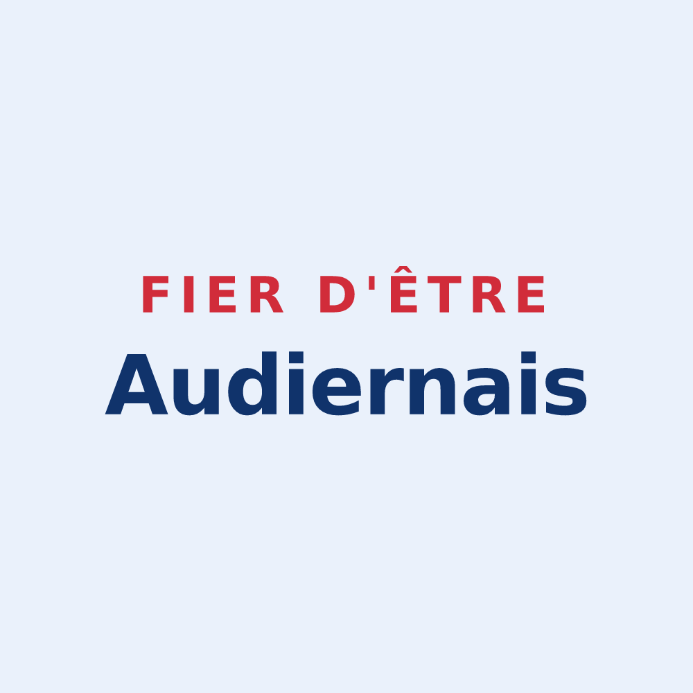 Sticker « Fier d'être Audiernais » — design pour Audierne