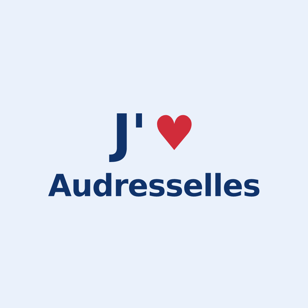 Sticker personnalisé Audresselles — design J'aime Audresselles