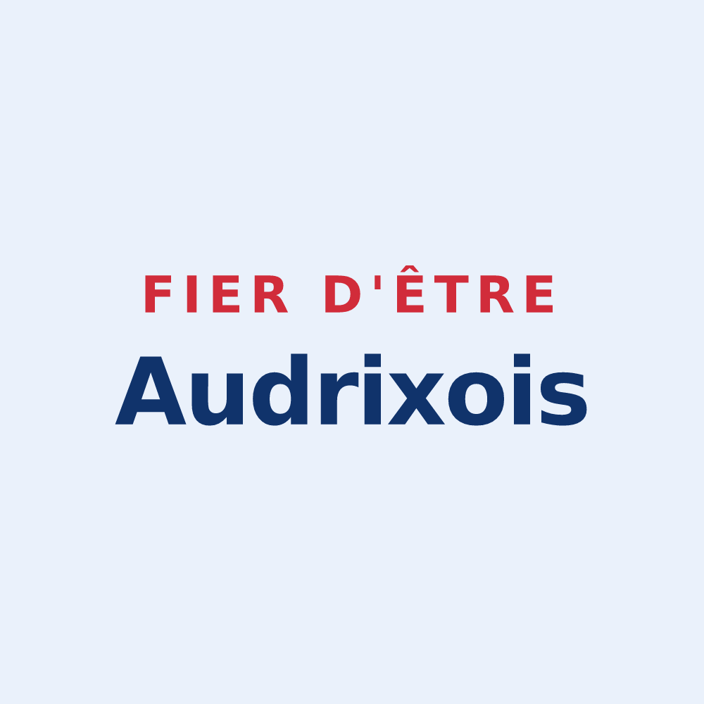 Sticker « Fier d'être Audrixois » — design pour Audrix