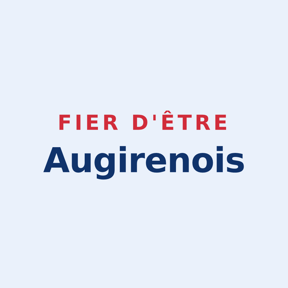 Sticker « Fier d'être Augirenois » — design pour Augirein