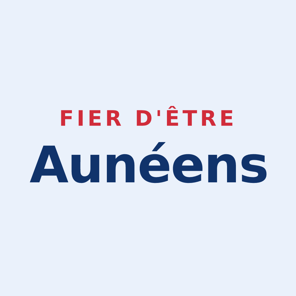 Sticker « Fier d'être Aunéens » — design pour Augny