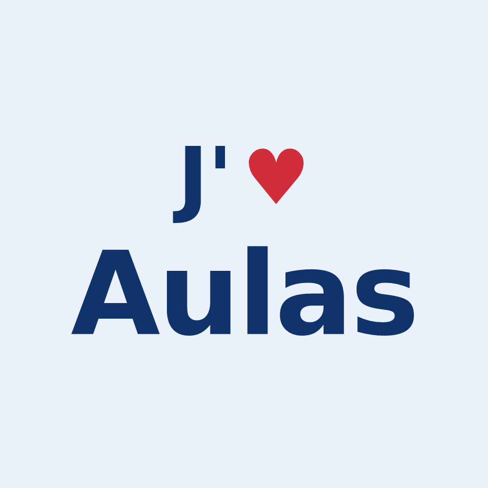 Sticker personnalisé Aulas — design J'aime Aulas