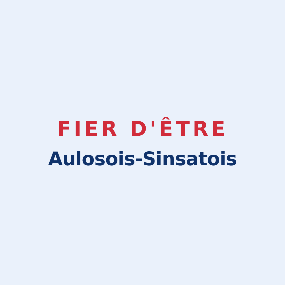 Sticker « Fier d'être Aulosois-Sinsatois » — design pour Aulos-Sinsat
