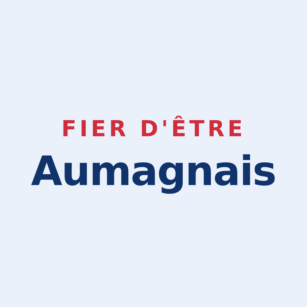 Sticker « Fier d'être Aumagnais » — design pour Aumagne