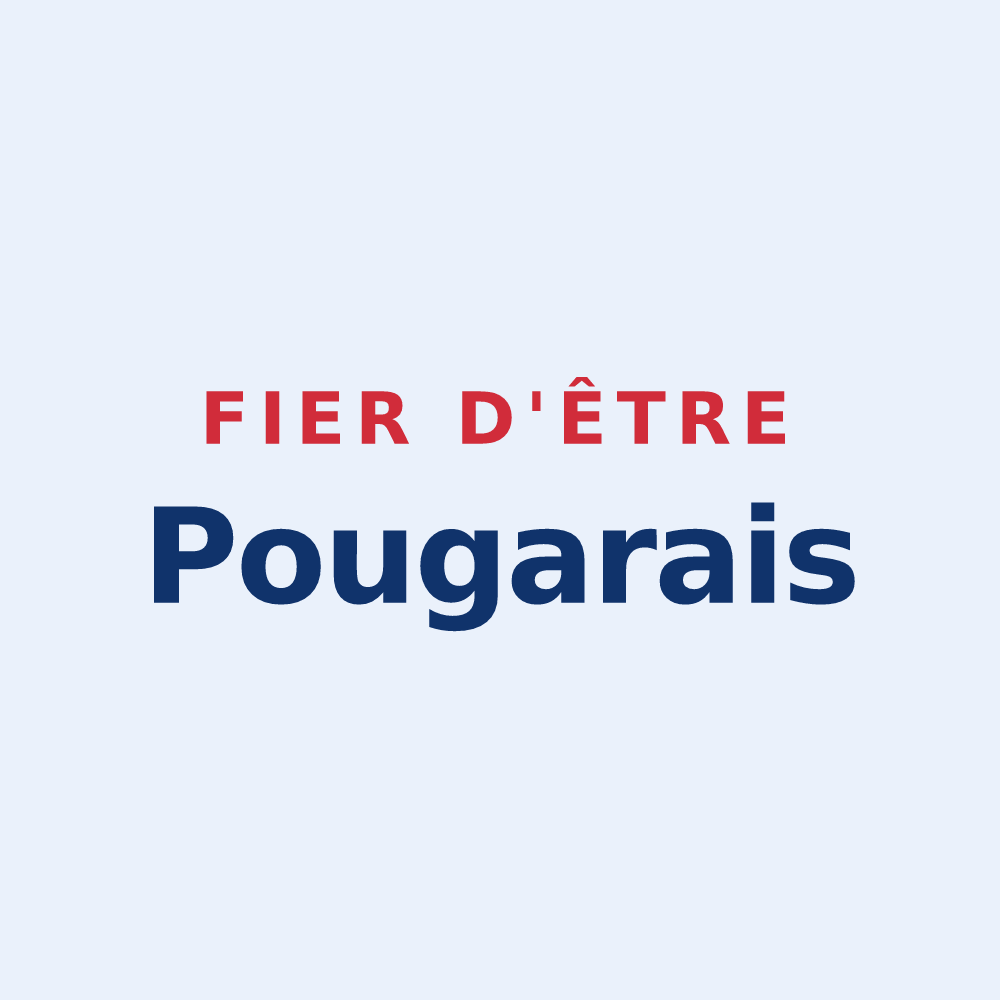 Sticker « Fier d'être Pougarais » — design pour Auppegard