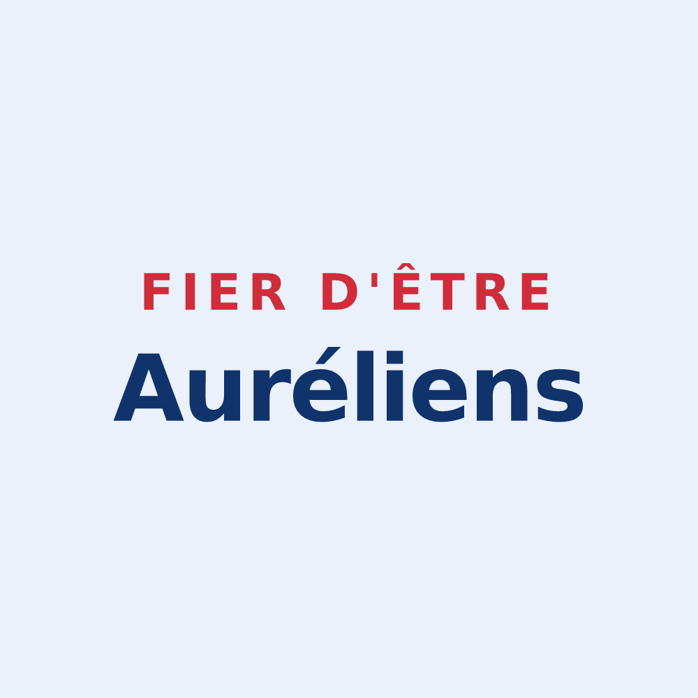 Sticker « Fier d'être Auréliens » — design pour Aurel