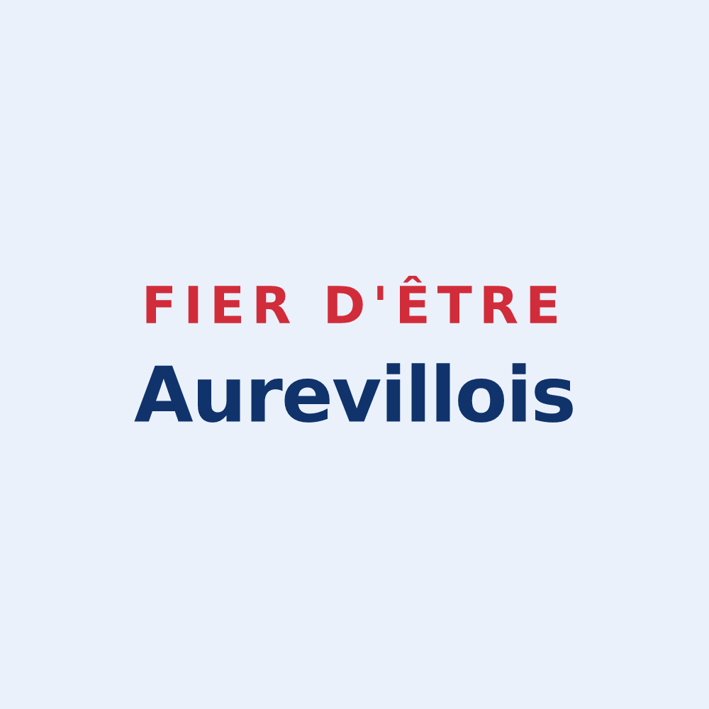 Sticker « Fier d'être Aurevillois » — design pour Aureville