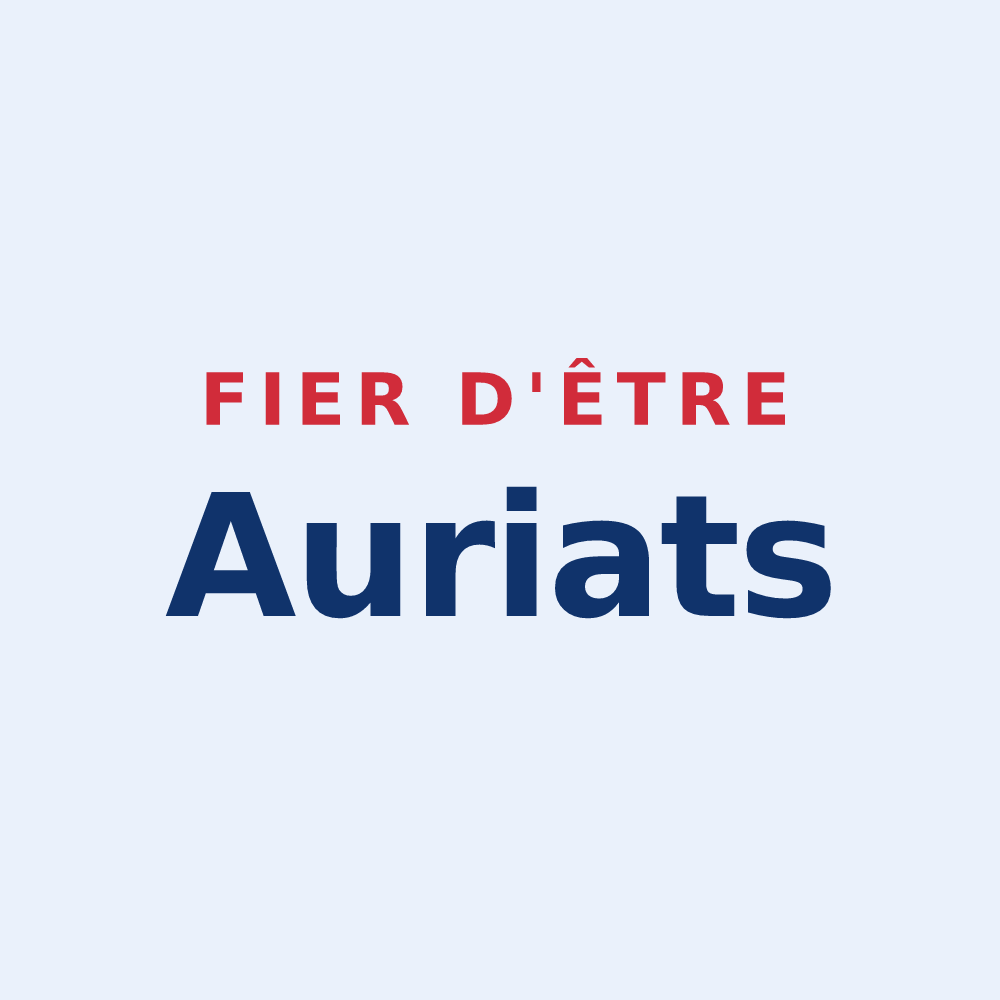 Sticker « Fier d'être Auriats » — design pour Auriat
