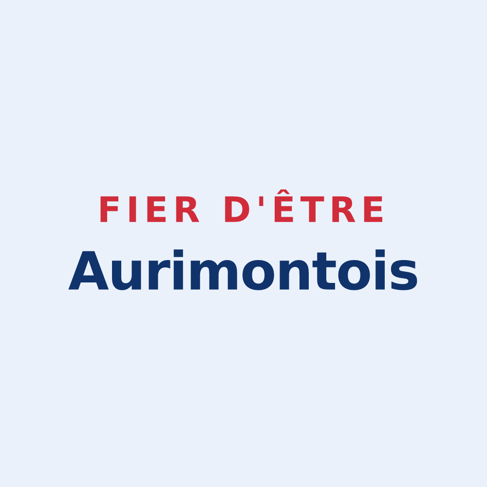 Sticker « Fier d'être Aurimontois » — design pour Aurimont