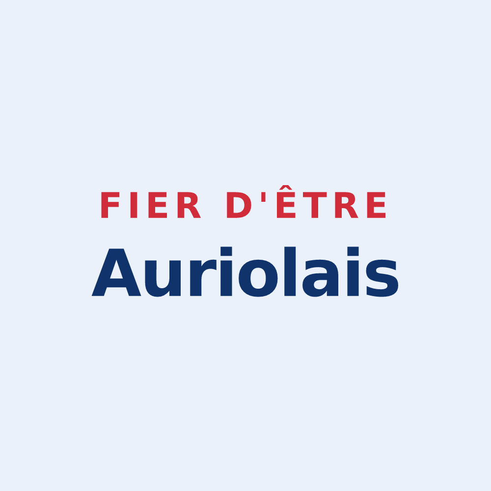 Sticker « Fier d'être Auriolais » — design pour Auriol