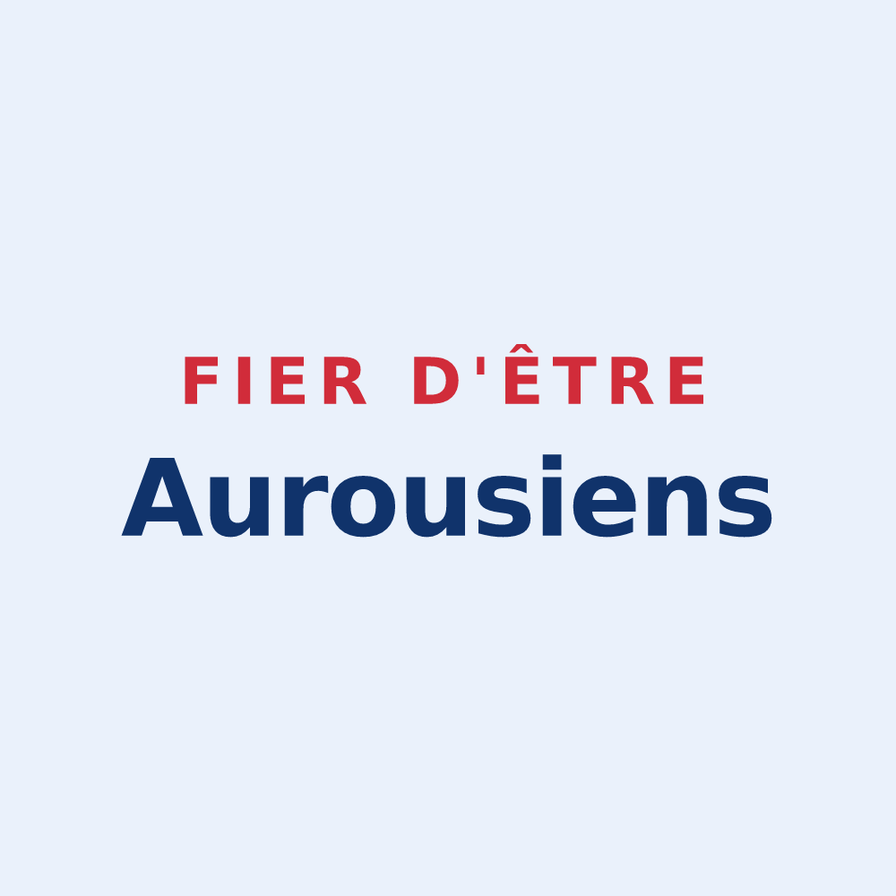 Sticker « Fier d'être Aurousiens » — design pour Auroux